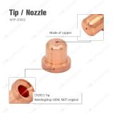 192047 Electrode 192051 Nozzle Tip 192053 Shield Cap for Miller Spectrum 2050 Cutter ICE-55C Torch