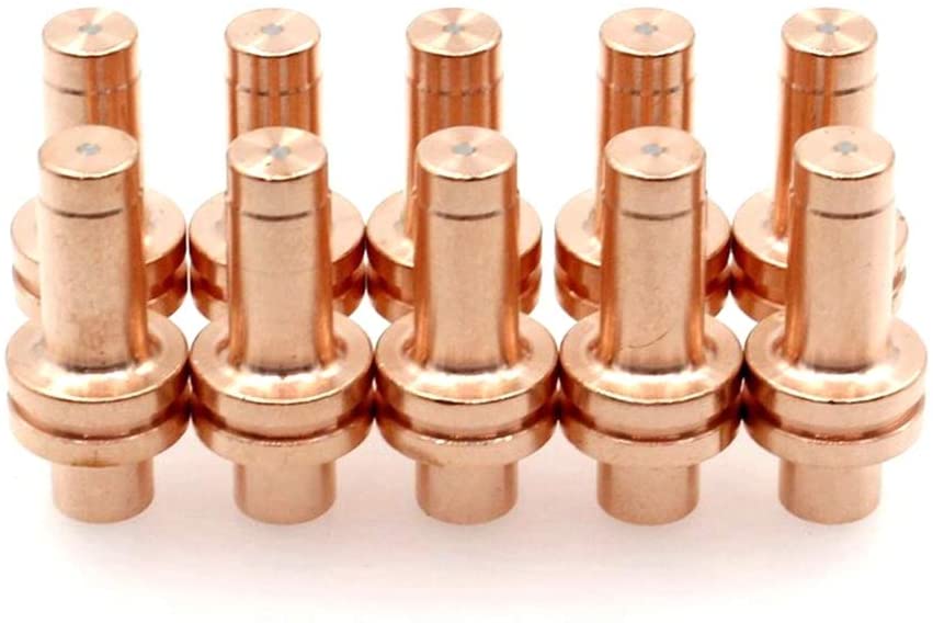 20 Pièces électrodes Plasma Et Buses 196925/196926 Pour Soudeur Miller ICE12C Hobart 250A