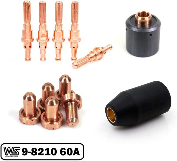 60A Tip 9-8210 Electrode 9-8215 Start Cartridge 9-8213 Use on SL60 SL100 Torch PK-12