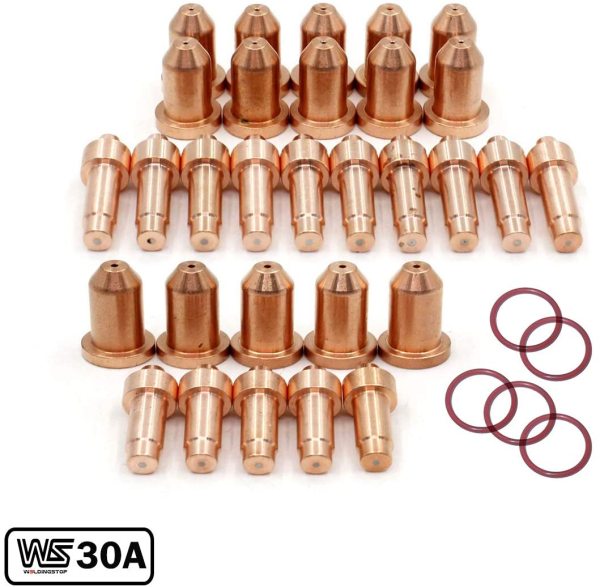 Electrode 30A Tip 249969 O-Ring for Miller Spectrum 375/625 X-TREME Plasma Cutter XT30/XT40 Torch