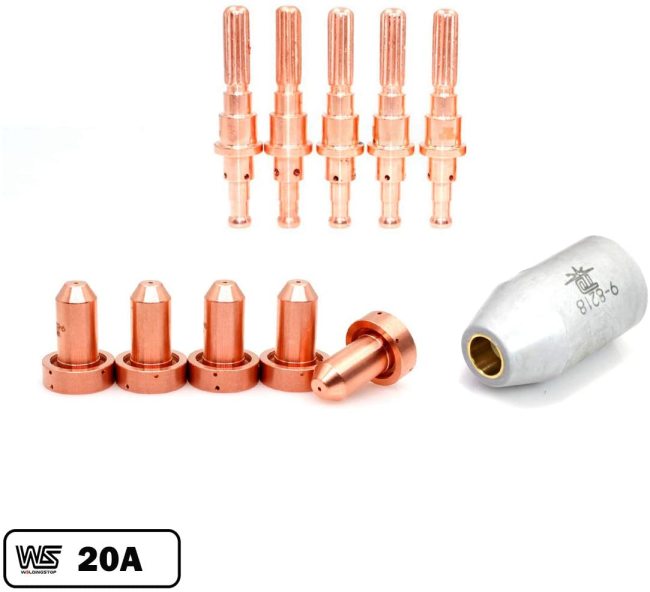 40A Tip 9-8207 Electrode 9-8215 for Thermal Dynamics SL60/100 Torch Cutmaster 52/82/102/152 Cutter