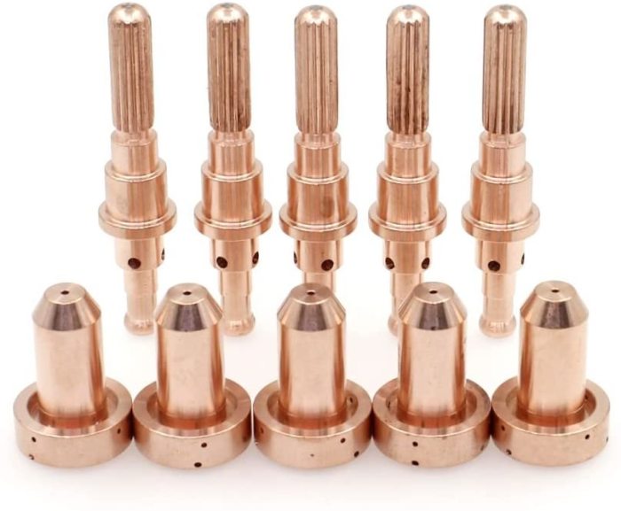 Pack-100 Electrode 9-8215 & Nozzle 20 Tip 9-8205 for Thermal Dynamics SL60 SL100 Plasma Cutting Torch