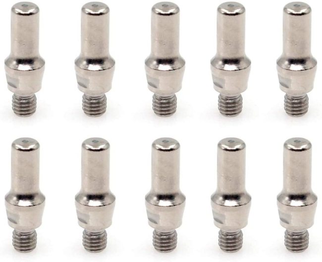 Electrode for Longevity ForceCut 42i 62i Cutter Plasma PT-60 / IPT-60 Torch 10-PK
