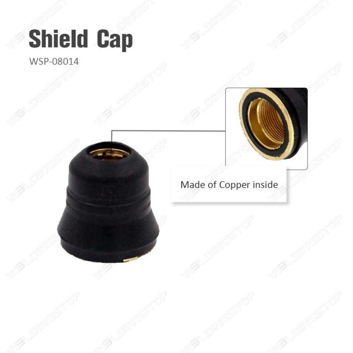 Plasma Electrode Tip 1.1mm 0.043'' Kit for IPT-60 PT-60 Torch (with Swirl Ring, Shield Cap, Spring, Roller Guide PKG-25)