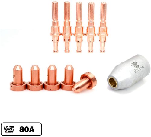 80A Tip 9-8211 Electrode 9-8215 for Thermal Dynamics SL60/100 Torch Cutmaster 52/82/102/152 Cutter