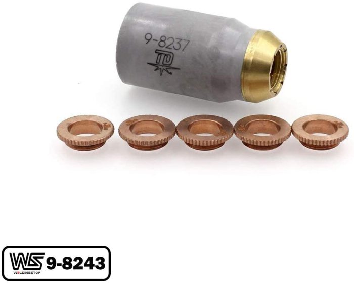 9-8243 Deflector + 9-8237 for Thermal Dynamics 52/82/102/152 Cutter SL60/SL100 Torch PKG-6