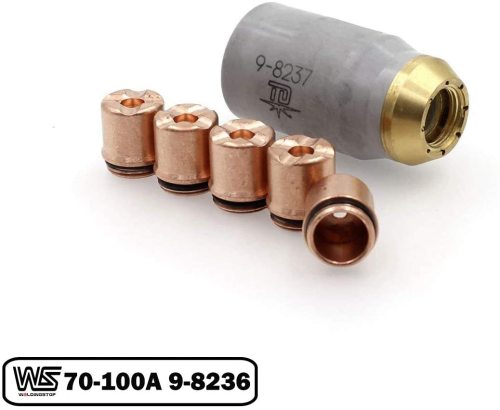 9-8236 Drag Shield 70-100A + 9-8237 for Thermal Dynamics 52/82/102/152 Cutter SL60/SL100 Torch PKG-6