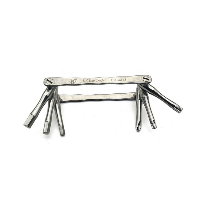 Multi Bike Tool 6 Function In 1 Compact and Lightweight Bicycle Repair Kit