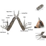 Multi Tool with Knife Portable Outdoor Multifunctional Pliers Multi-Purpose Tool