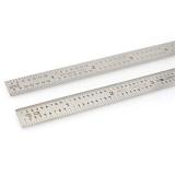 WeldingStop 6 in Machinist Ruler Scale 5R 10ths 1/100 1/32 1/64 Graduation Flexible Decimal Inch Steel Rule