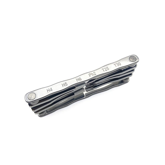 Multi Bike Tool 6 Function In 1 Compact and Lightweight Bicycle Repair Kit