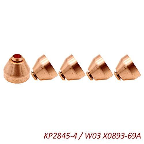 KP2845-4 W03X0893-69A LC105 Torch Gouging Shield Cap for Lincoln Electric Tomahawk 1538 Plasma Cutter PK/5