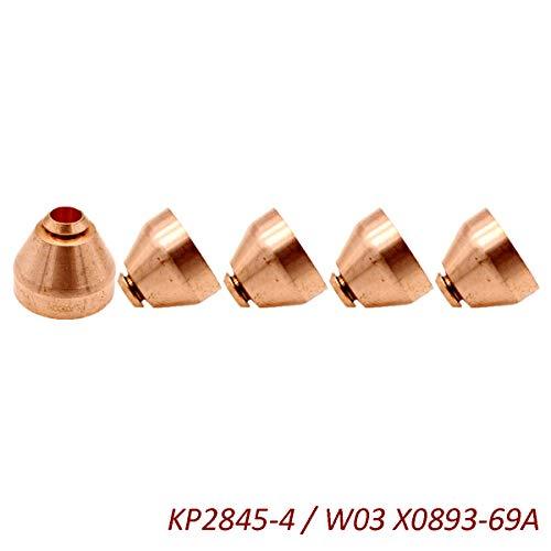 KP2845-4 W03X0893-69A LC105 Torch Gouging Shield Cap for Lincoln Electric Tomahawk 1538 Plasma Cutter PK/5