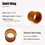 WeldingStop 202809 Swirl Ring fit for Miller Spectrum 375 X-treme Plasma Cutter ICE-25C ICE-27C Torch