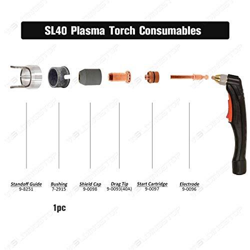 WeldingStop 7-2915 Bush Adaptor Fit Plasma Cutting Thermal Dynamics SL40 Torch Shield Cup PK-1
