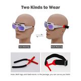 Solar Auto Darkening Welding Protective Glasses Welder Protecting Eyes Goggles Mask Screen