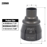 WSMX 220569 Shield Cap for Plasma Cutting 30 Series Torch (WeldingStop Aftermarket Consumables)