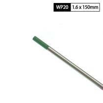 WP20 Pure Tungsten Electrode 1/16'' x 6'' / 1.6 x 150mm for TIG Welding Torch