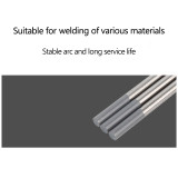 WC20 Ceriated Tungsten Electrode 3/32'' x 7'' or 2.4 x 175mm for TIG Welding Torch