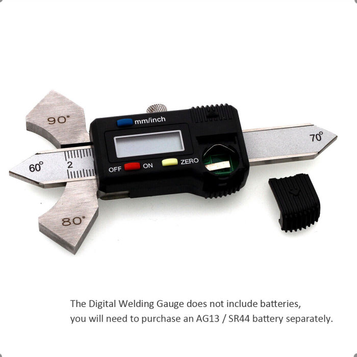 Digital Welding Gauge Weld Seam Bead Height Gage Fillet Throat Bevel Angle mm/Inch