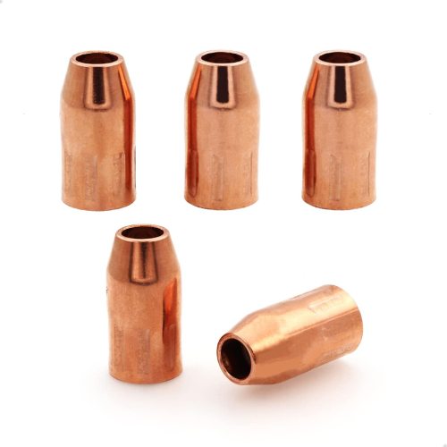 Flush Nozzle VNS50F Velocity Nozzles 1/2in Fixed Threaded fit Tweco Fusion 140 180 220 250 MIG Gun 5pcs