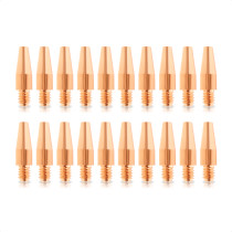 WeldingStop Mig Lincoln Tapered Contact Tips 0.035'' Electric Arc Welding Consumables for Lincoln Magnum PRO 100L Torch Machines 20PK