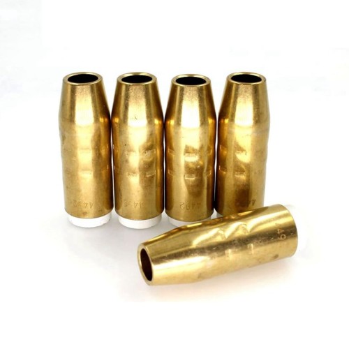WeldingStop MIG 4492 Gas Nozzle Welding Guns 9/16 14mm for Bernard 300B 5pk