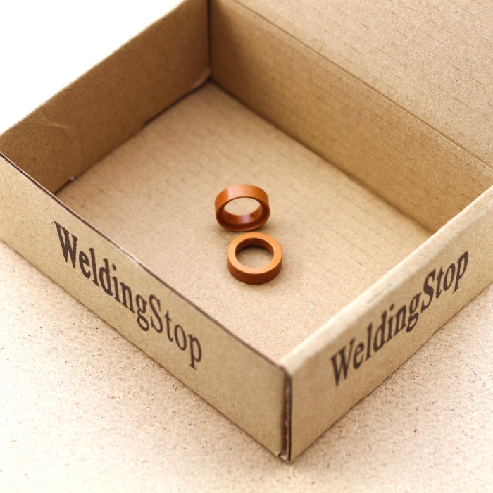 WeldingStop Plasma Lincoln Electric Welding Swirl Ring KP2842-4 for Plasma Machines Tomahawk LC25 40 60 Torch 2PK