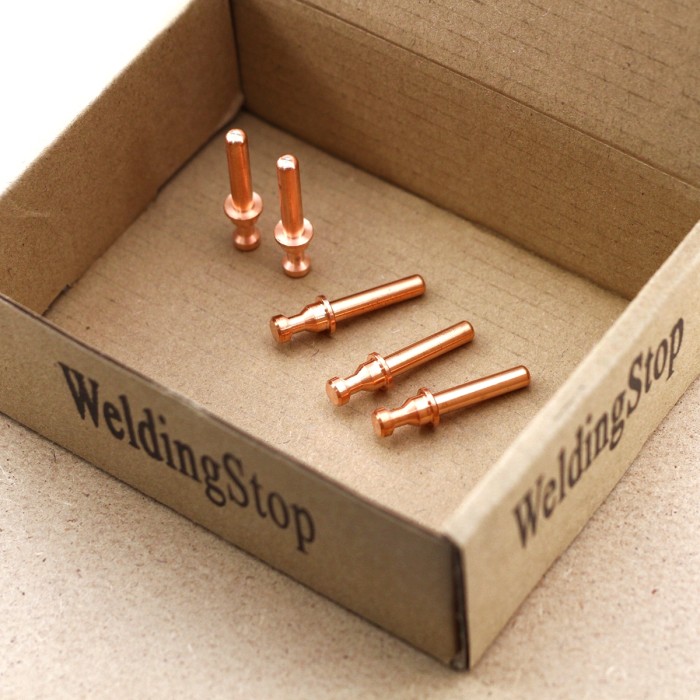 WeldingStop Plasma Welding Electrodes 64006536 for Plasma Welding Machines Radnor MasterCut  MC40 Torch 5PK