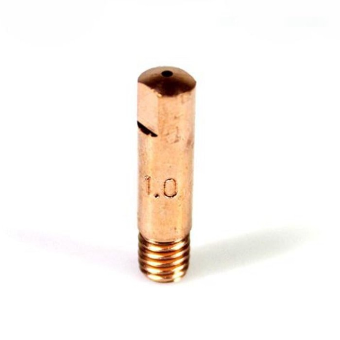 WeldingStop M6 Contact Tip 1.0mm Ref 140.0253 Oxy-Acetylene Welding for Binzel MIG/MAG and Cutting Machines