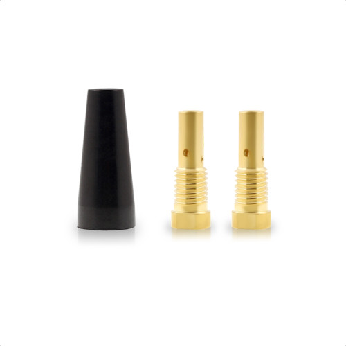WeldingStop 3pcs MIG Welding Accessory Kit for Flux Core Kit K3493-1 Century FC90/80GL Forney Titanium Oxygen Cutting Devices Gasless Nozzle Gas Diffuser