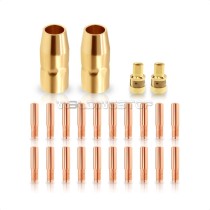 WedingStop MIG Welding Kit 169715 Gas Nozzle 169716 Gas Diffuser 0.035'' 00068 Contact Tips for Millermatic M-10/15(M-100/150) Hobart H-9/10 24PK