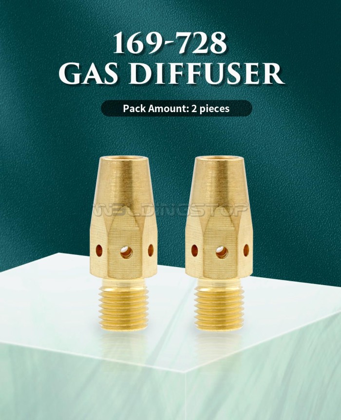 WeldingStop MIG Welding Gun Accessory 000-068 0.035  Contact Tip - Nozzle - Diffuser for Miller Millermatic M-25/M-40 & Hobart H MIG Welding Gun Torch 26pcs