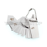 WeldingStop Angle Gauge 18 Pieces Set Template Gage Inspection Tool Laser Engraving Stainless Steel