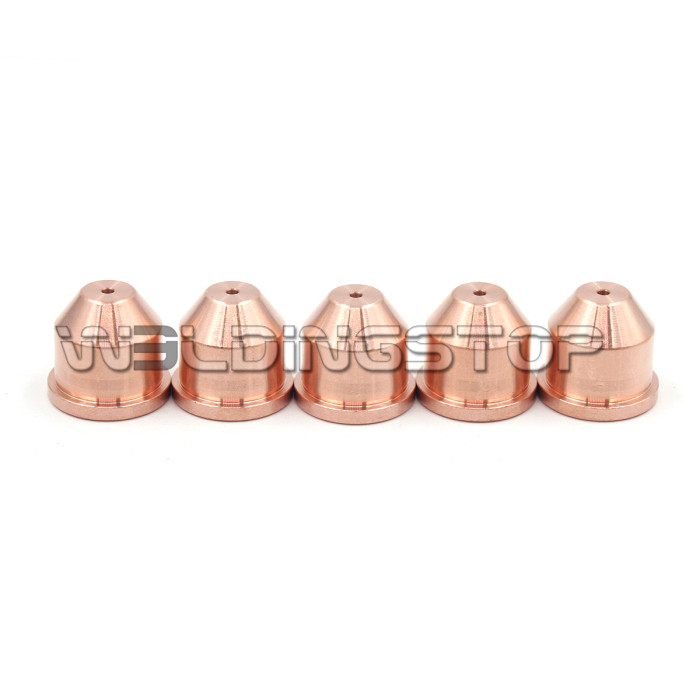 WeldingStop BK14300-11 Plasma Tip 125A Nozzle fit Lncln LC125M Torch Flexcut 125 Cutter Consumables 5pcs
