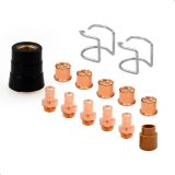 Plasma Kit for Eastwood Versa Cut 60 CB70 Torch (PKG-14, Tip Diameter 1.2mm 0.047'', Electrode Replacement)