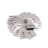inspection Gauge Welding Fillet Gage 8 piece set 1~1/8- 2 Inch Measure tool