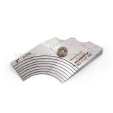 inspection Gauge Welding Fillet Gage 8 piece set 1~1/8- 2 Inch Measure tool