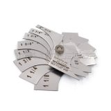 inspection Gauge Welding Fillet Gage 8 piece set 1~1/8- 2 Inch Measure tool