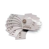 inspection Gauge Welding Fillet Gage 8 piece set 1~1/8- 2 Inch Measure tool