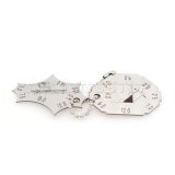 2 Pieces Welding Gauge Key Weld Fillet Throat Leg Length Gage Standard Equivalent Handy Key Chain Me