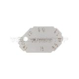 4 Pieces Welding Gauge Key Chain Weld Fillet Leg Length Throat Laser Engraving Inch