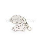 2 Pieces Welding Gauge Key Weld Fillet Throat Leg Length Gage Standard Equivalent Handy Key Chain Me
