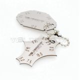 2 Pieces Welding Gauge Key Weld Fillet Throat Leg Length Gage Standard Equivalent Handy Key Chain Me