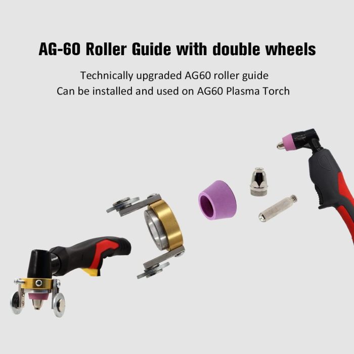 AG-60 Roller Guide Wheel Spacer Stand-Off AG60 / SG55 Plasma Cutting Torch Accessories