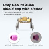 AG-60 Slotted Cup Roller Guide Wheel Spacer Stand-Off AG60 / SG55 Plasma Cutting Torch Accessories