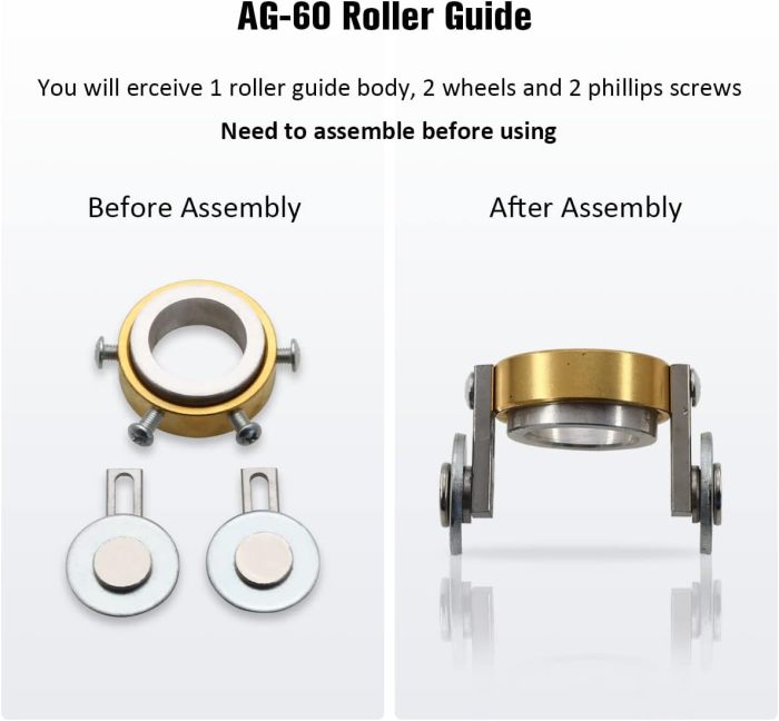 AG-60 Roller Guide Wheel Spacer Stand-Off AG60 / SG55 Plasma Cutting Torch Accessories