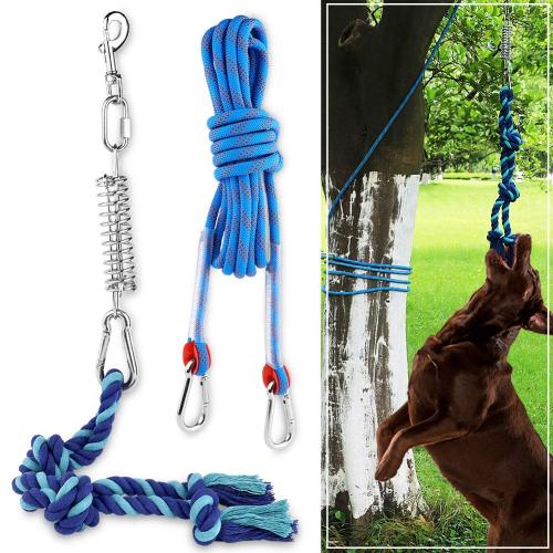 dog rope toy with 16ft durable rope