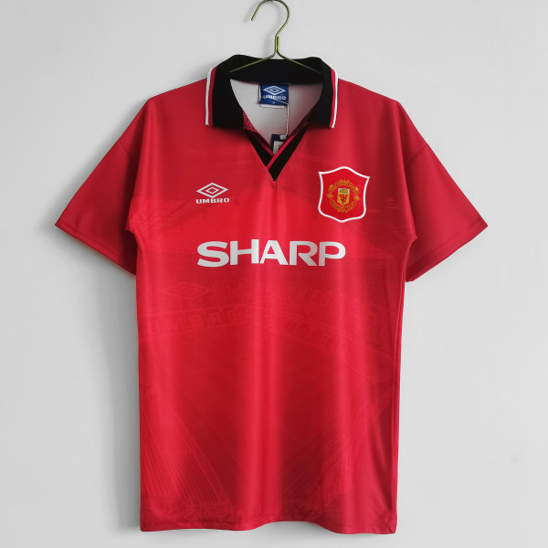 1994-1996 Man United Home Adult Retro Soccer Jersey