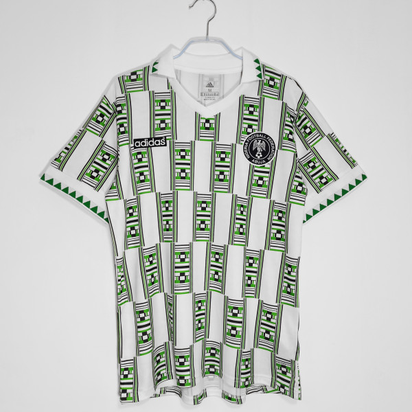 1994 Nigeria Away Adult Retro Soccer Jersey